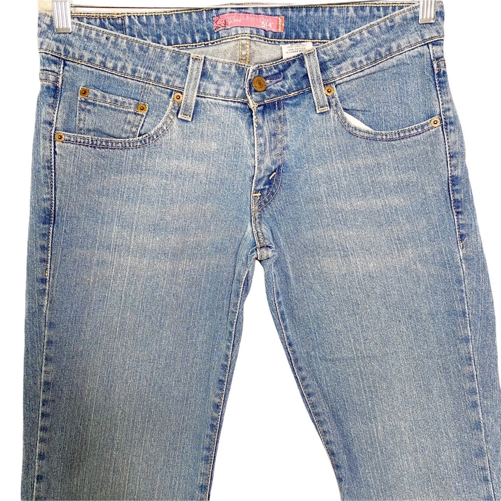 COPY - Levi’s Too Super Low Flare Jeans Women’s 9M - Picture 2 of 6